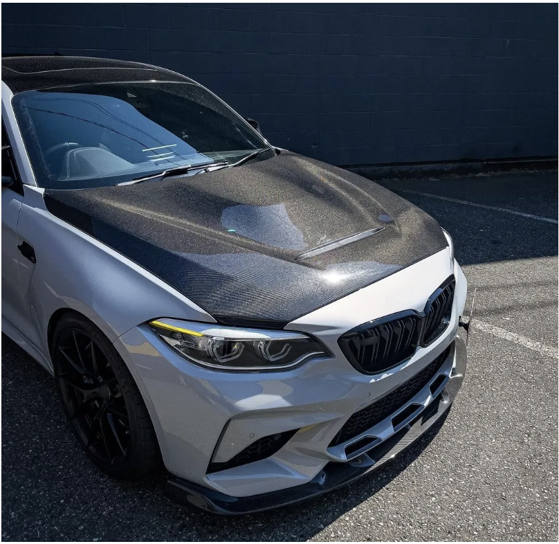 2014-2019 F22 F87 GTS STYLE CARBON HOOD