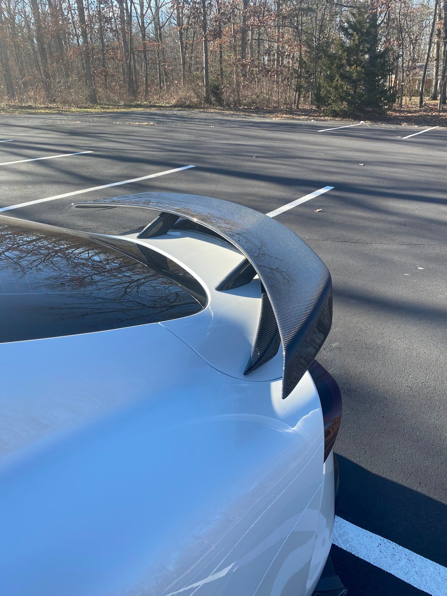 Rear Trunk Spoiler For Toyota A90 Supra