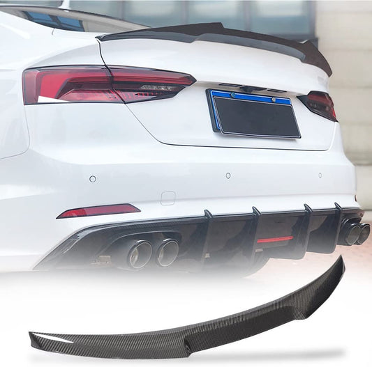 Carbon Fiber Spoiler for Audi A5 B9 Sline S5 Sportback 2017-2020