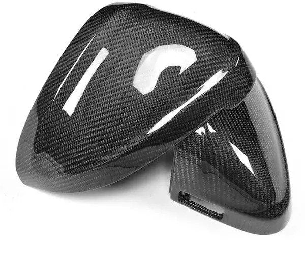 Replacement Style Carbon Fiber mirror Cap For AUDI A4 S4 RS4 B9 A5 S5 RS5